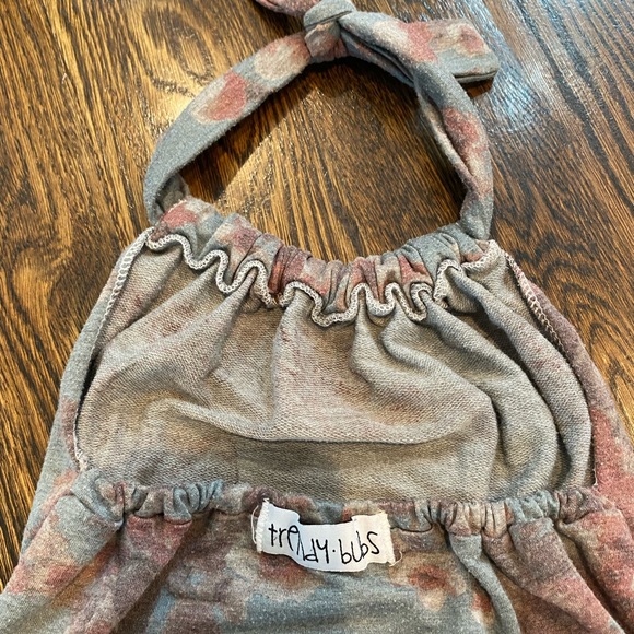 Trendy Bubs Bubble/Sunsuit with Halter Tie Size 18-24mo - Picture 5 of 7